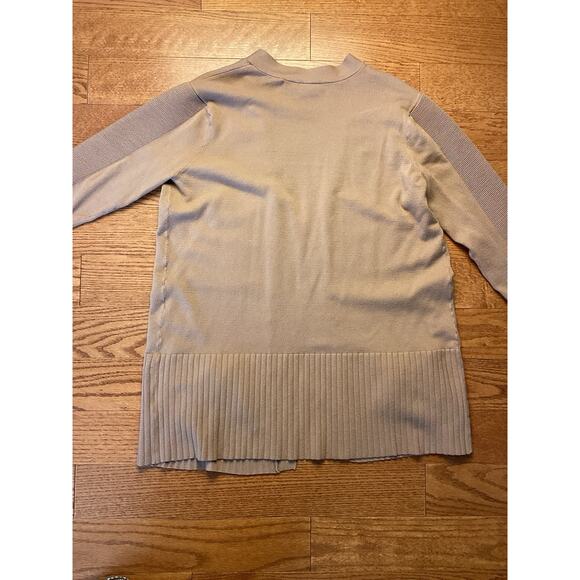 Devotion By Cyrus Beige Open Cardigan Women XL - Picture 5 of 6